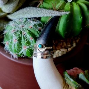 Turquoise Feather Wrap (Authentic)